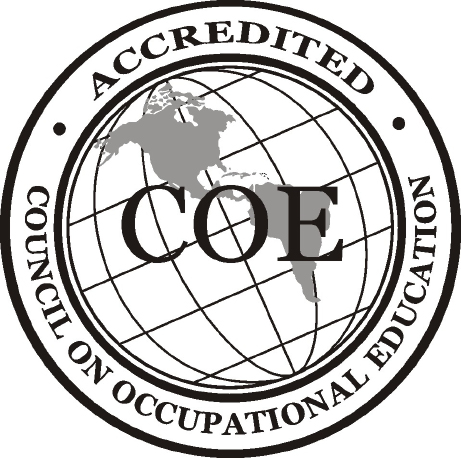 Council on Occupational Education Accredited
